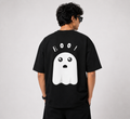 VAYUQ BOO! Premium Oversized T-Shirt Unisex T Shirt, Black