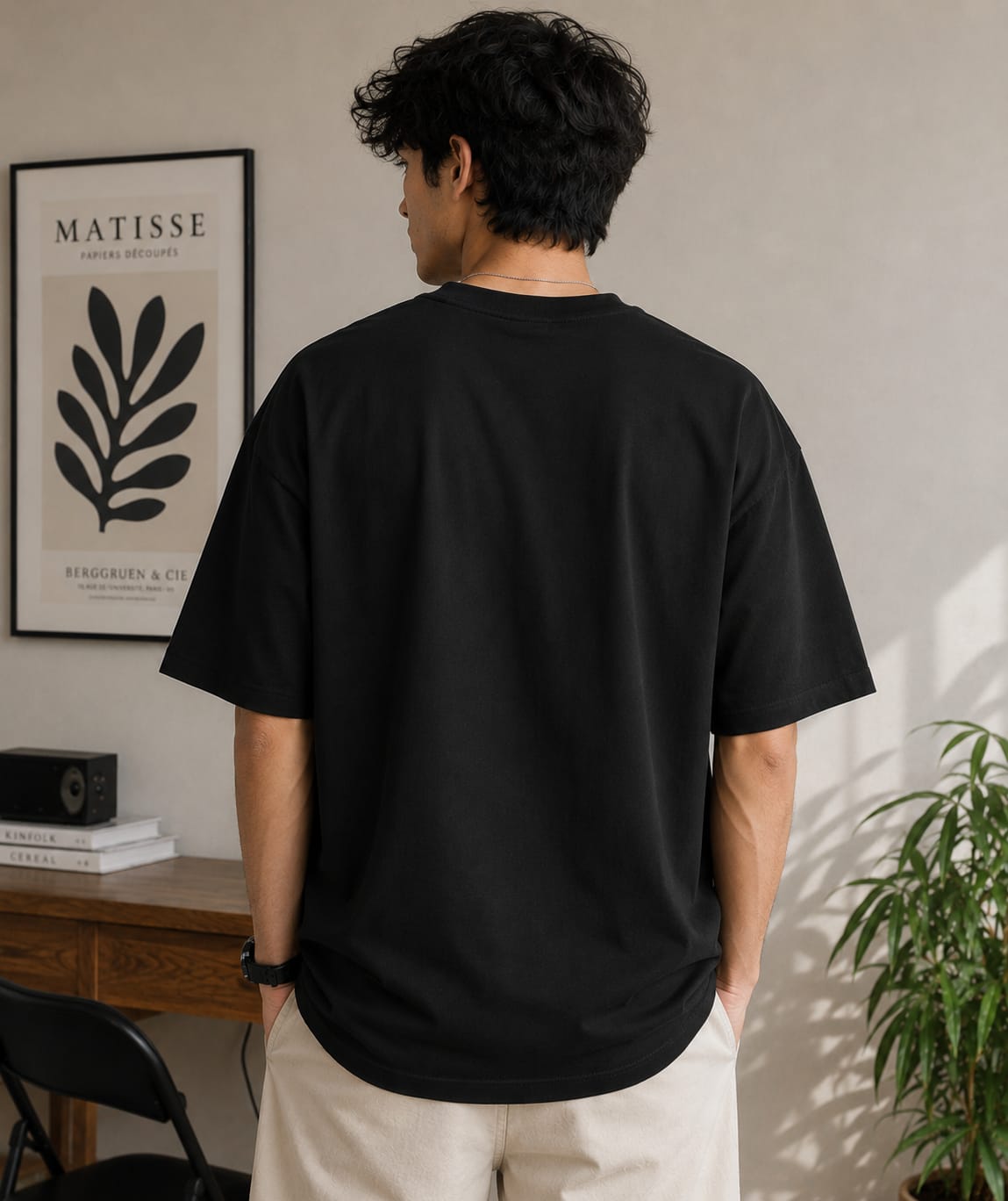 VAYUQ So cute !! Oversized T Shirt. Black